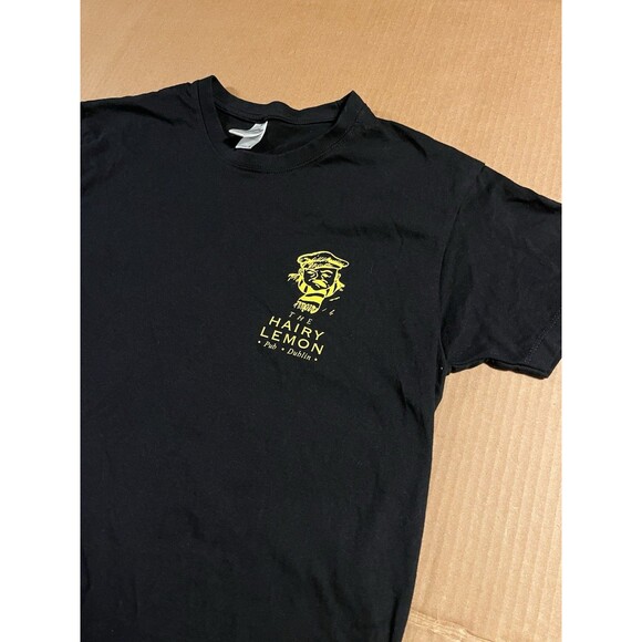 The Hairy Lemon Pub Bar Dublin Ireland Logo T-Shirt MEDIUM Beer Guinness Brewery - Picture 5 of 8